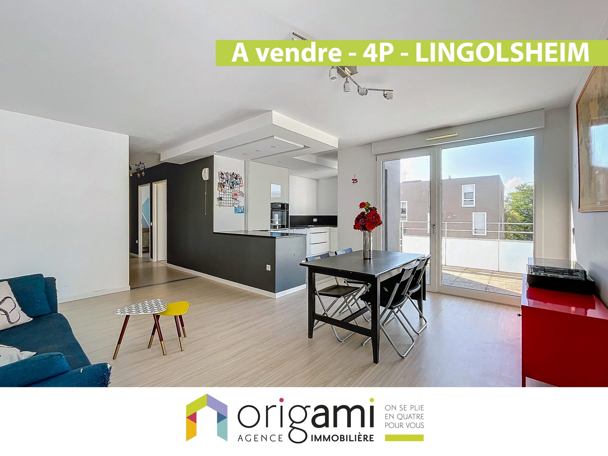 Appartement 4 pièces - 83m² - LINGOLSHEIM