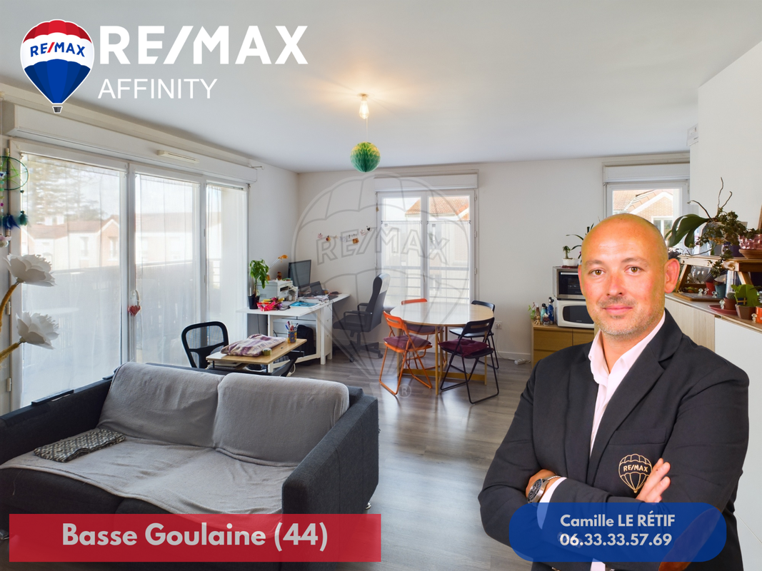 Appartement 3 pièces - 65m² - BASSE GOULAINE