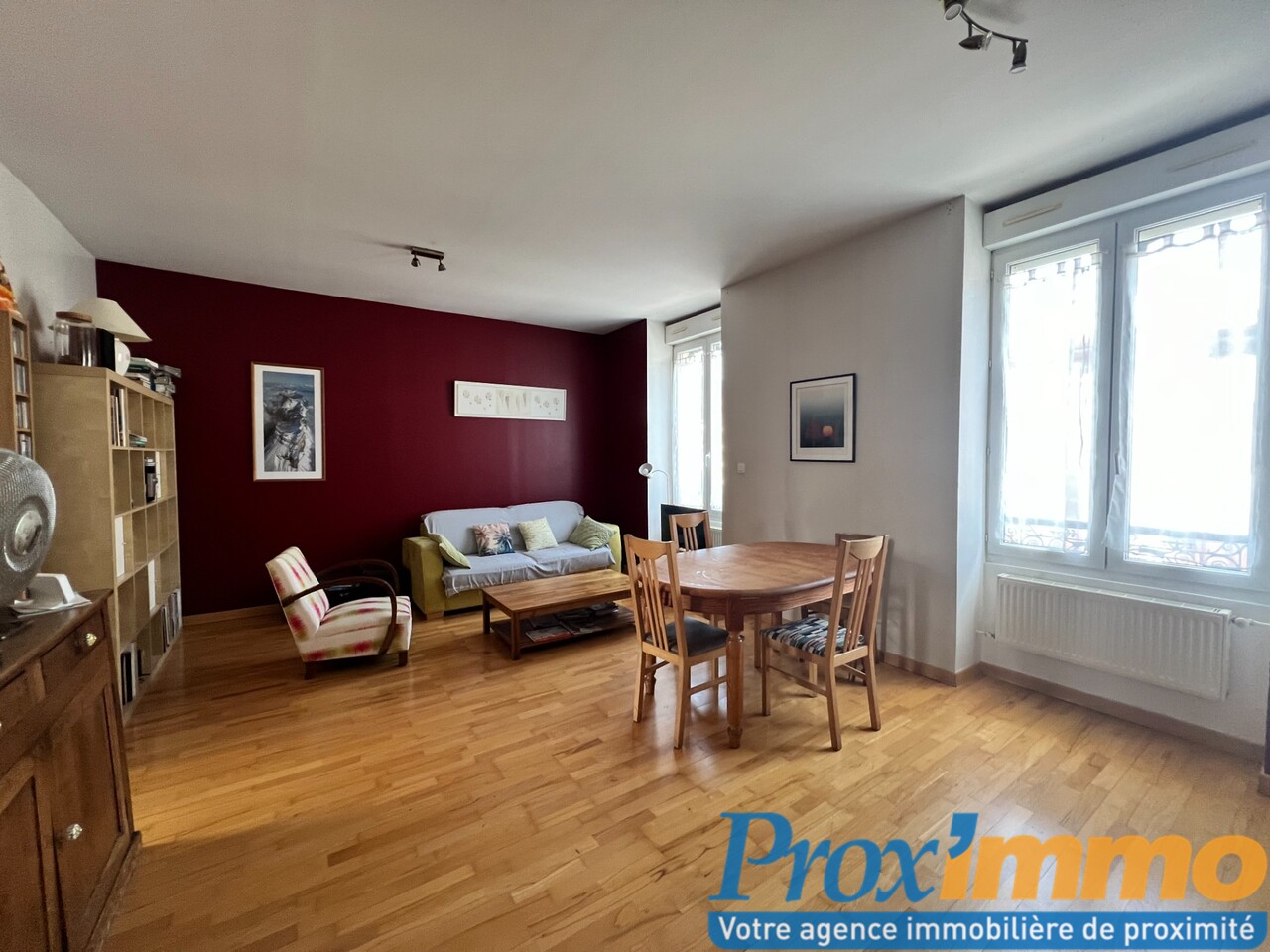 Appartement 3 pièces - 65m² - VOIRON