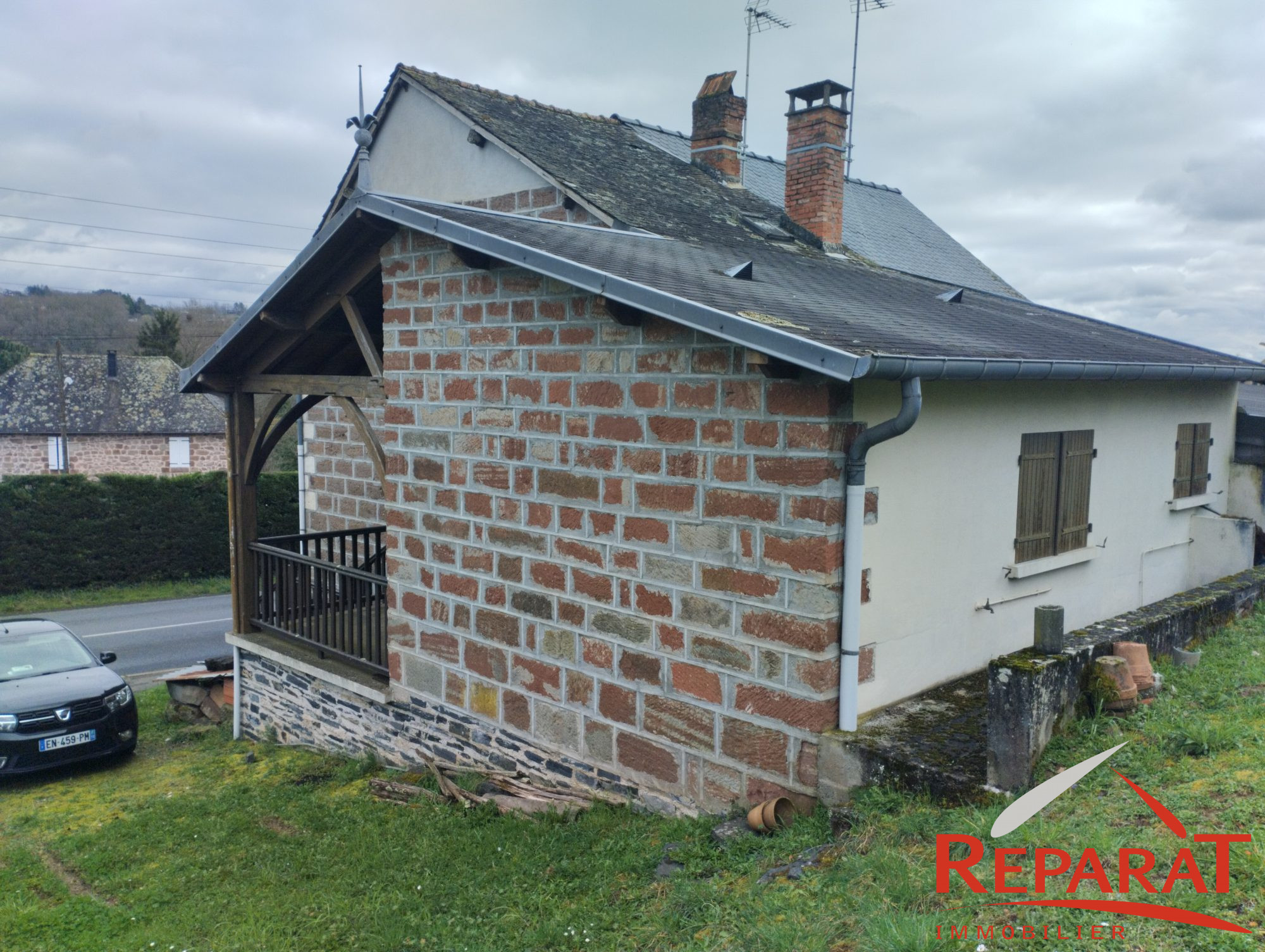 Maison 3 pièces - 80m² - OBJAT