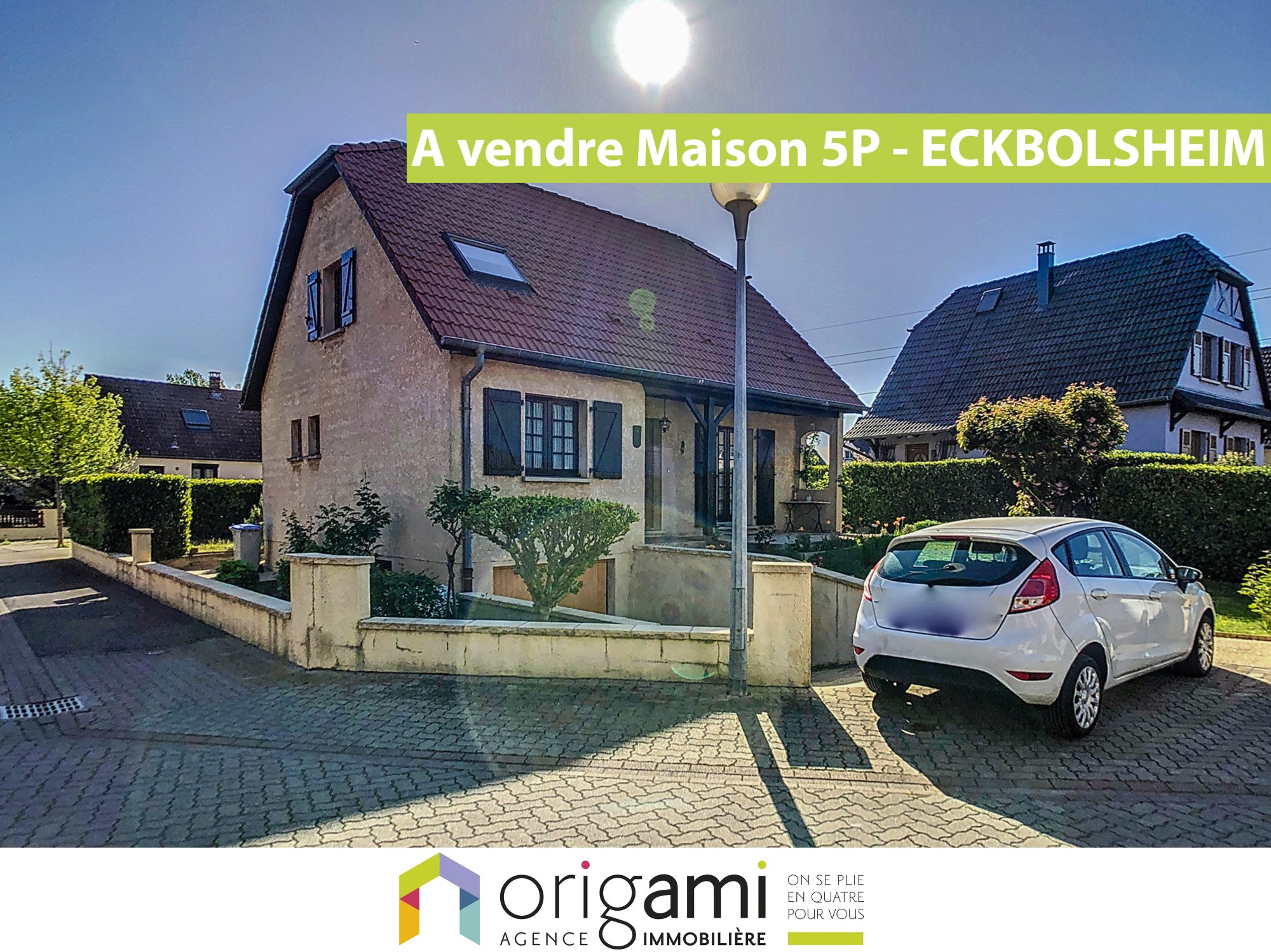 Maison 5 pièces - 108m² - ECKBOLSHEIM