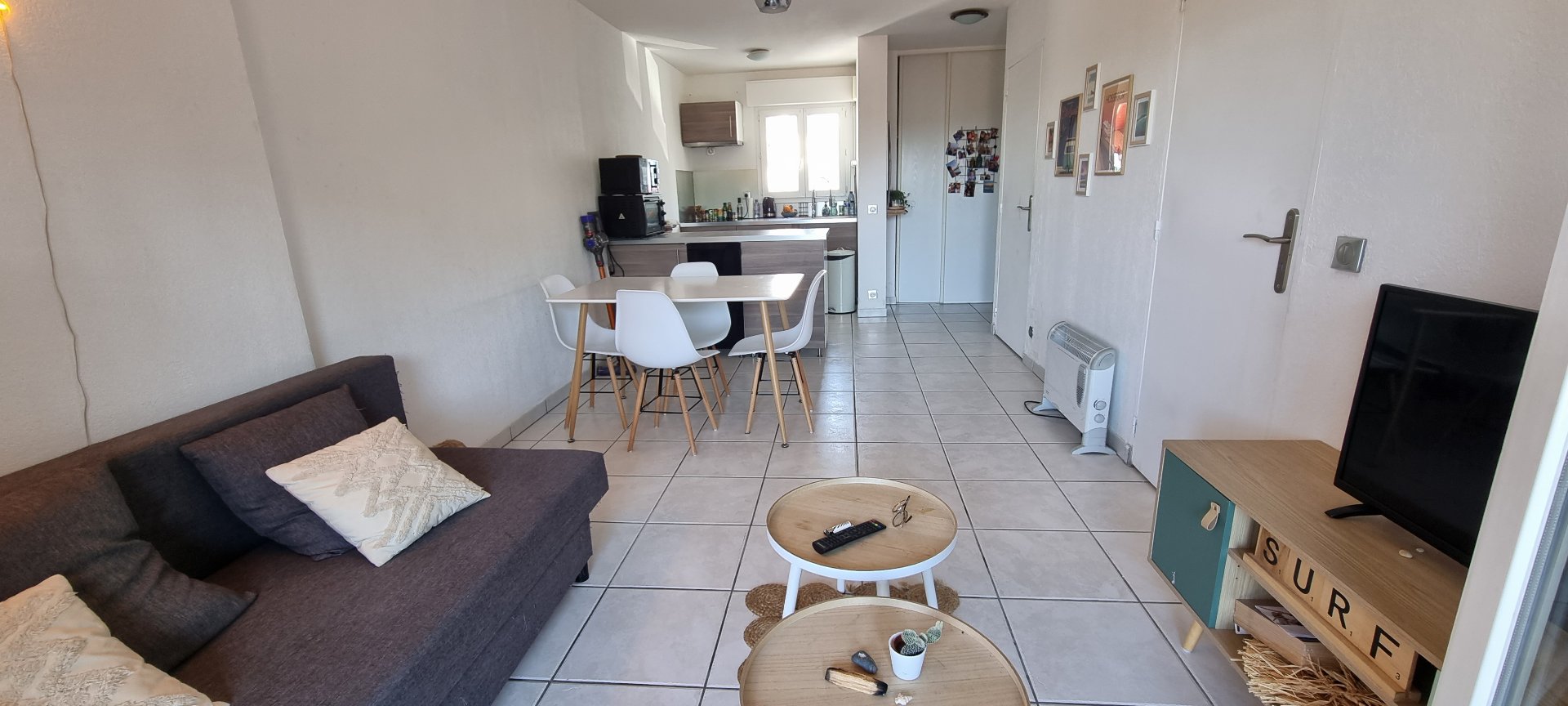 Appartement 2 pièces - 36m² - BOUCAU