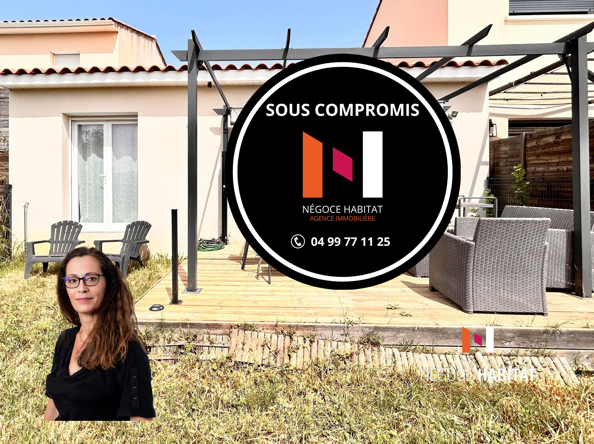 Maison 3 pièces - 70m² - SOMMIERES