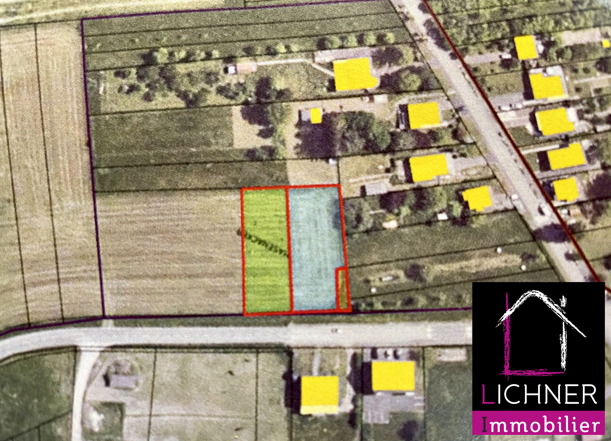 Terrain  - 1 060m² - WOELFLING LES SARREGUEMINES