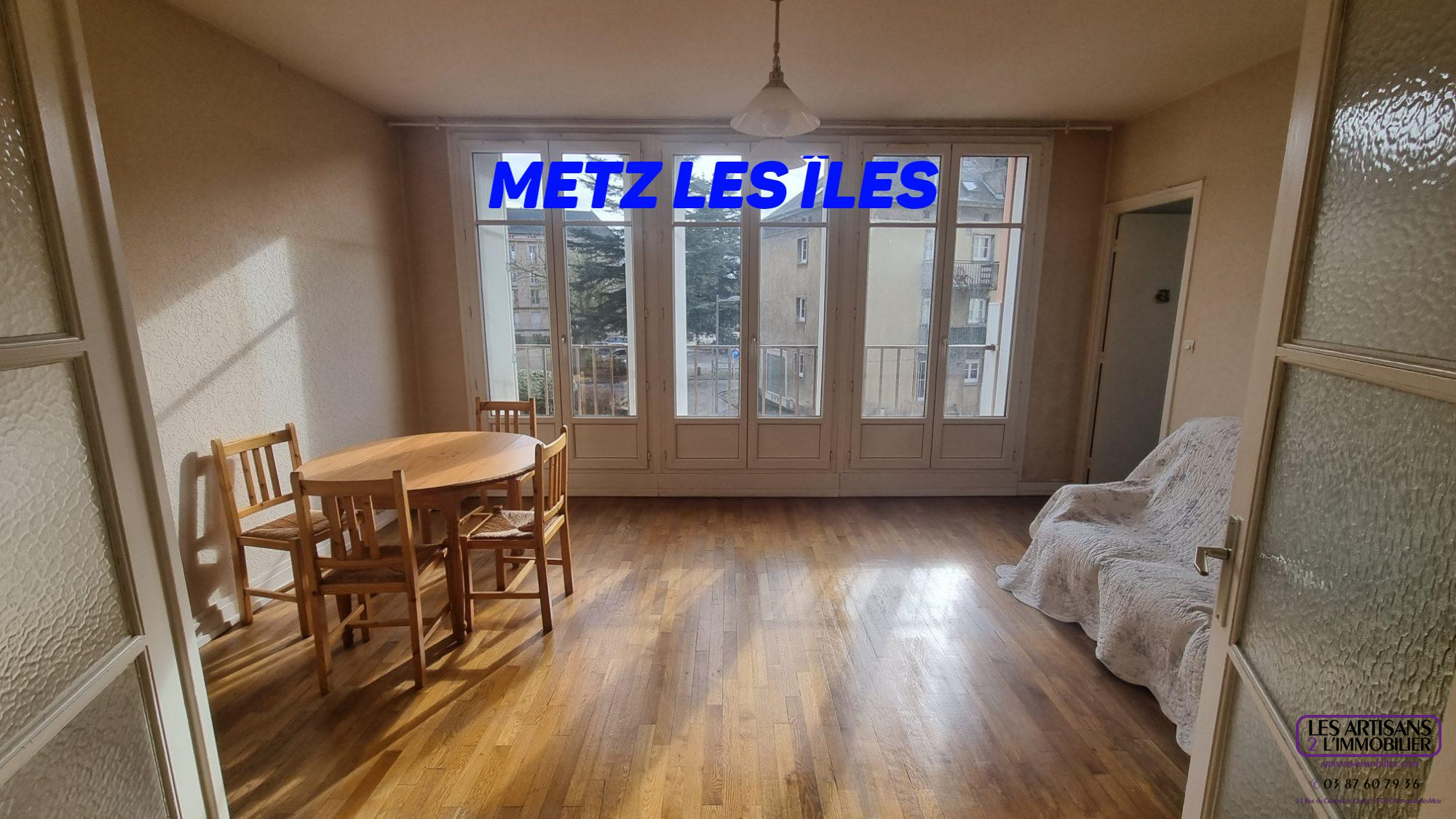 Appartement 3 pièces - 77m² - METZ