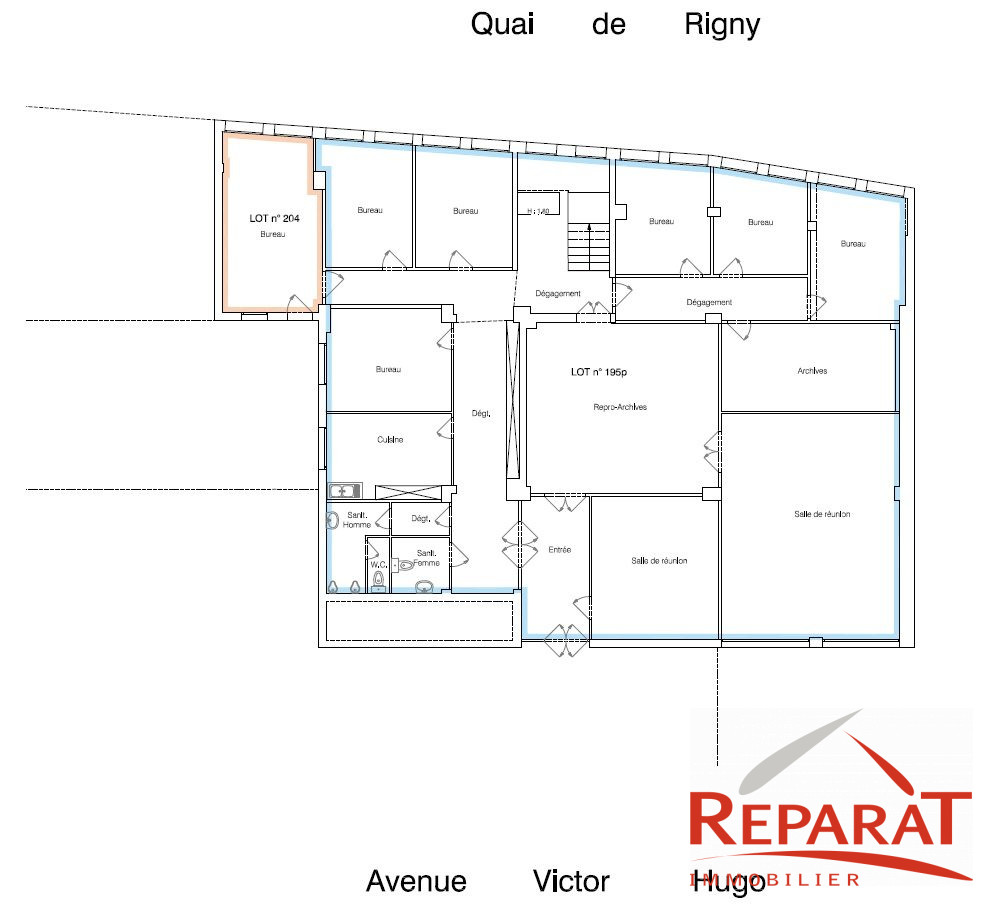 Local Professionnel  - 837m² - TULLE