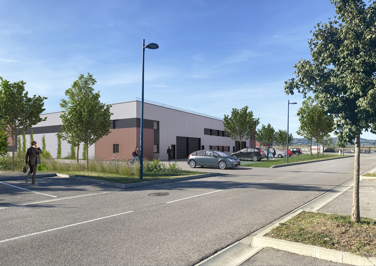 Local industriel  - 2 296m² - LA COTE ST ANDRE