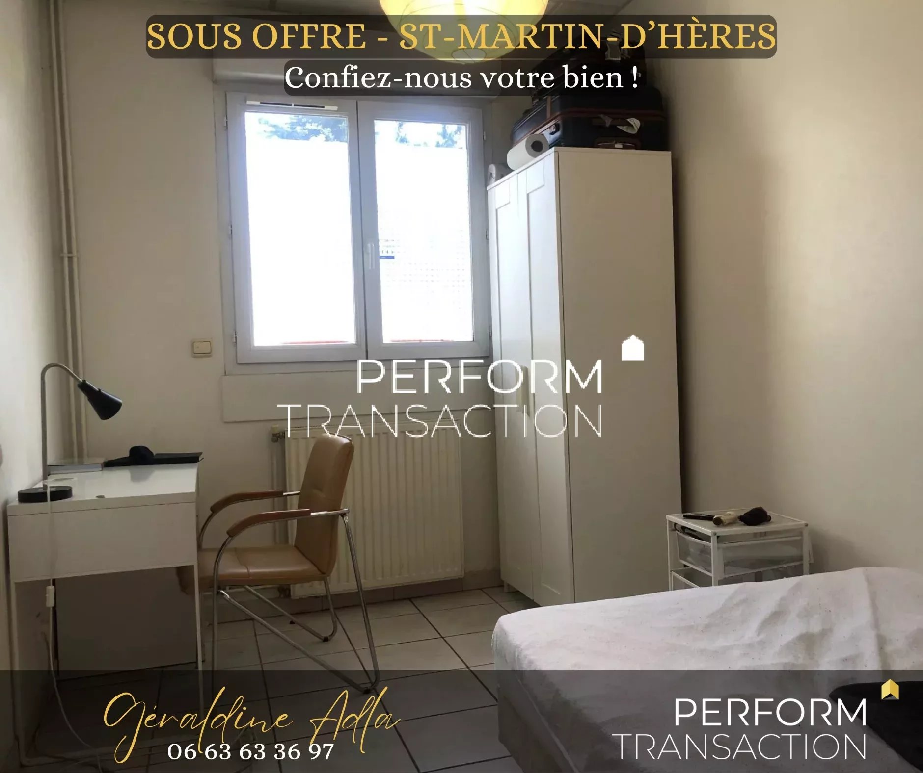 Appartement 5 pièces - 83m² - ST MARTIN D HERES