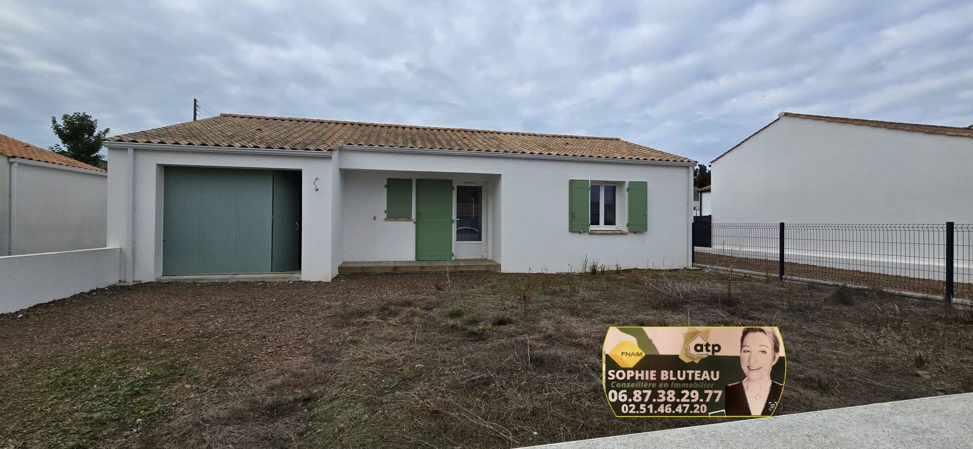 Maison 3 pièces - 62m² - LA TRANCHE SUR MER