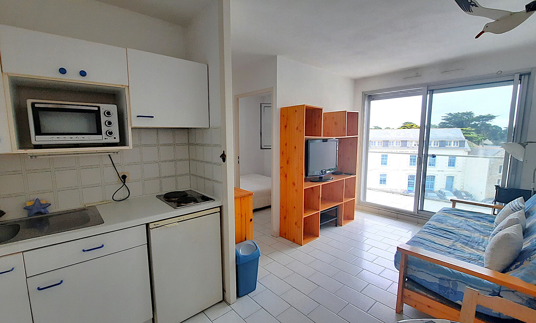 Appartement 2 pièces - 24m² - PORNICHET