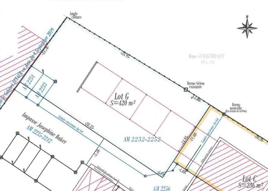 Terrain  - 420m² - LONS