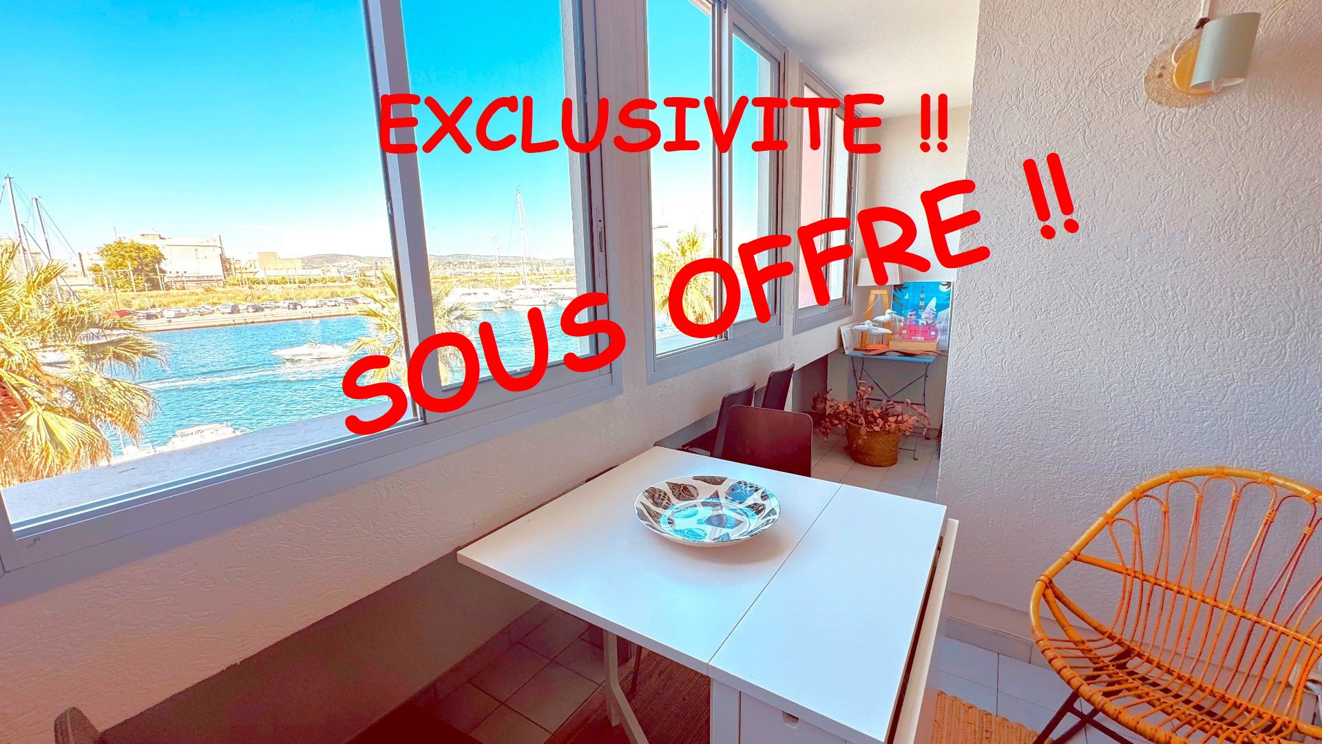 Appartement 2 pièces - 35m² - SETE