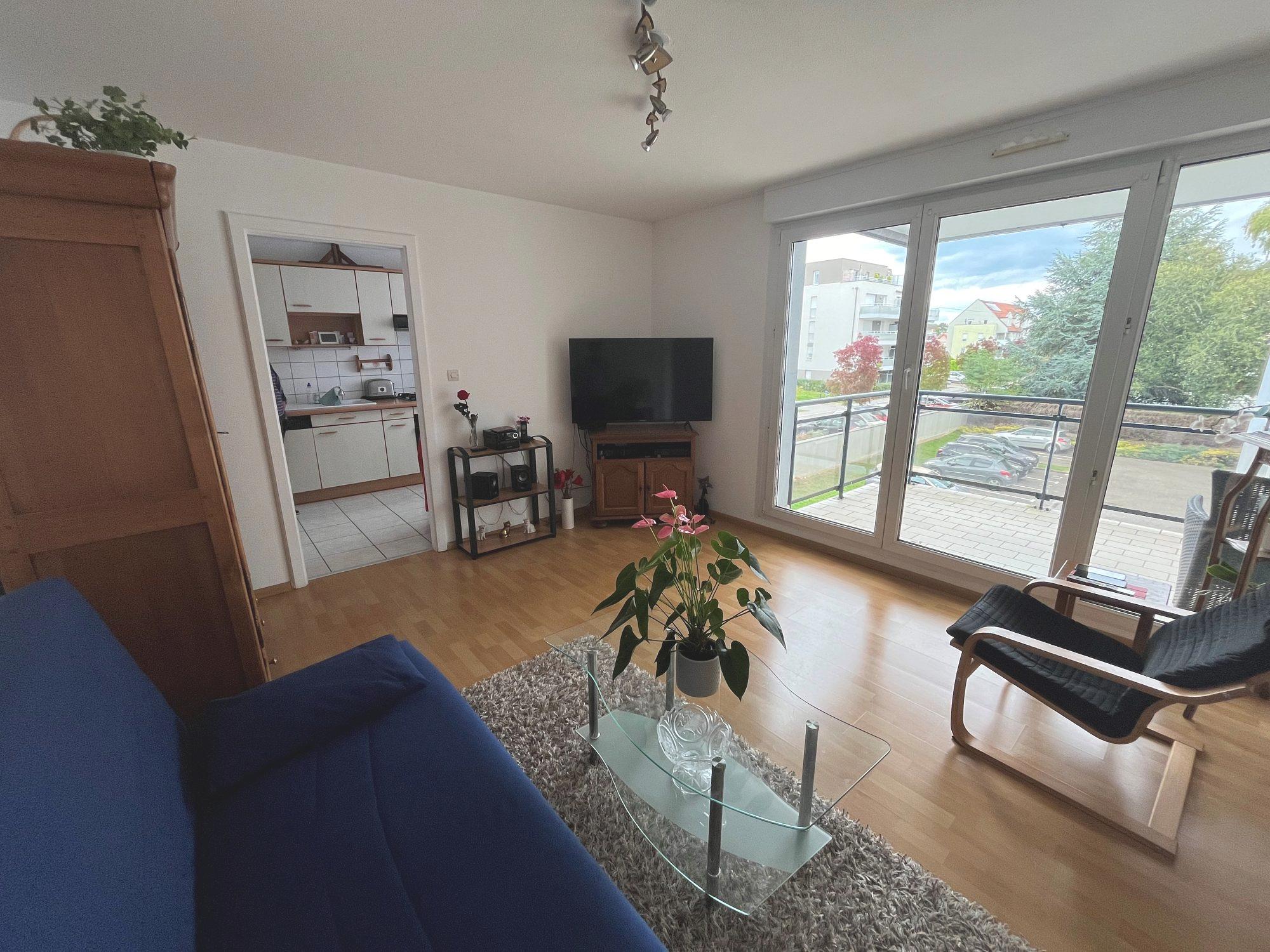 Appartement 2 pièces - 52m² - ECKBOLSHEIM