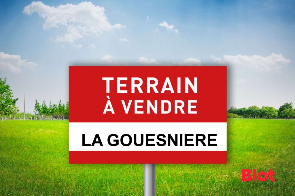 Terrain  - 970m² - LA GOUESNIERE