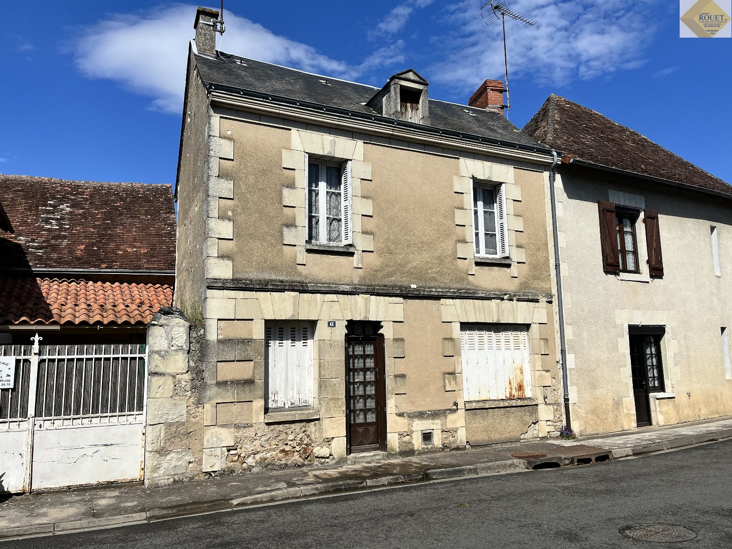 Maison 5 pièces - 56m² - YZEURES SUR CREUSE