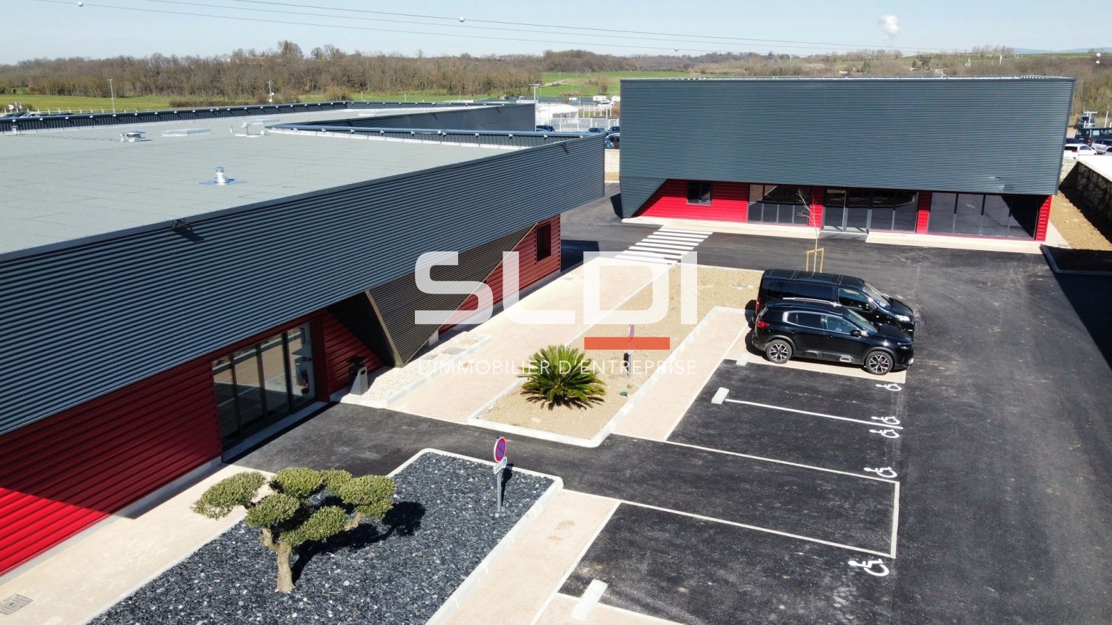 Local industriel  - 485m² - GRENAY