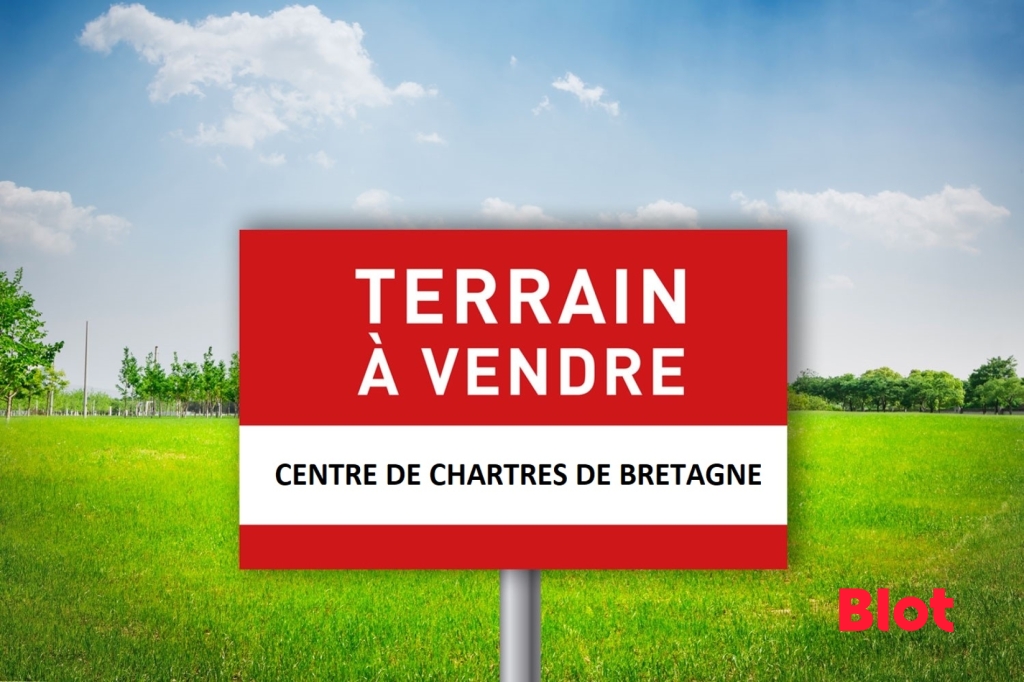 Terrain  - 351m² - CHARTRES DE BRETAGNE