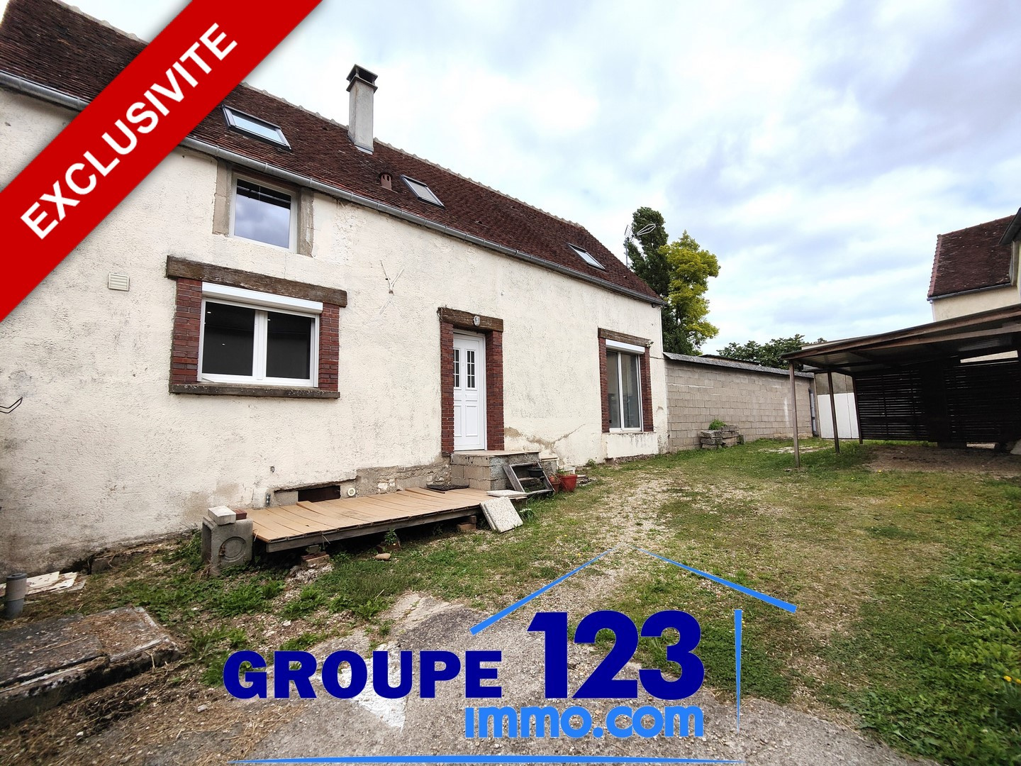 Maison 3 pièces - 85m² - ORMOY