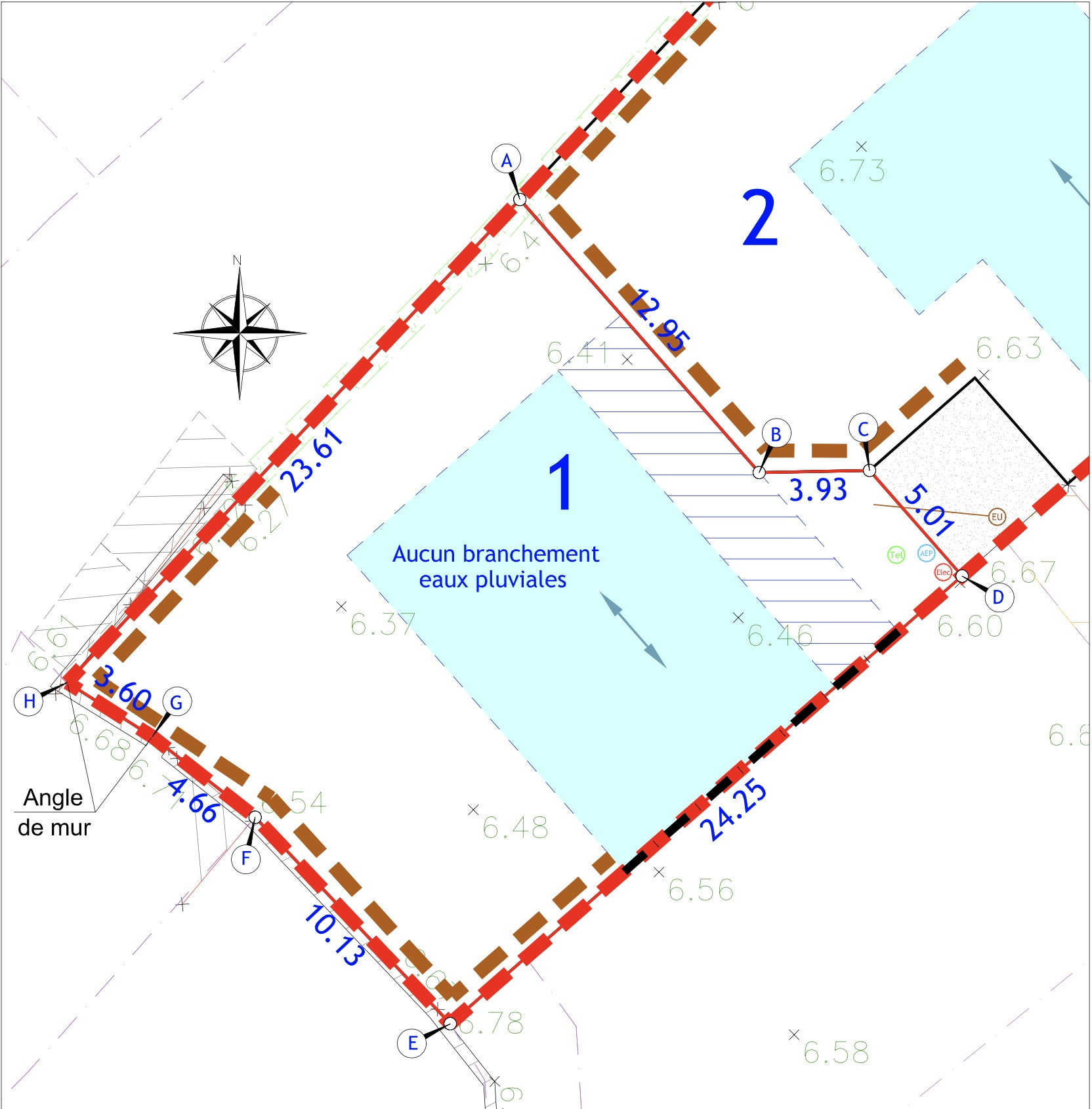 Terrain  - 444m² - ILE D ARZ