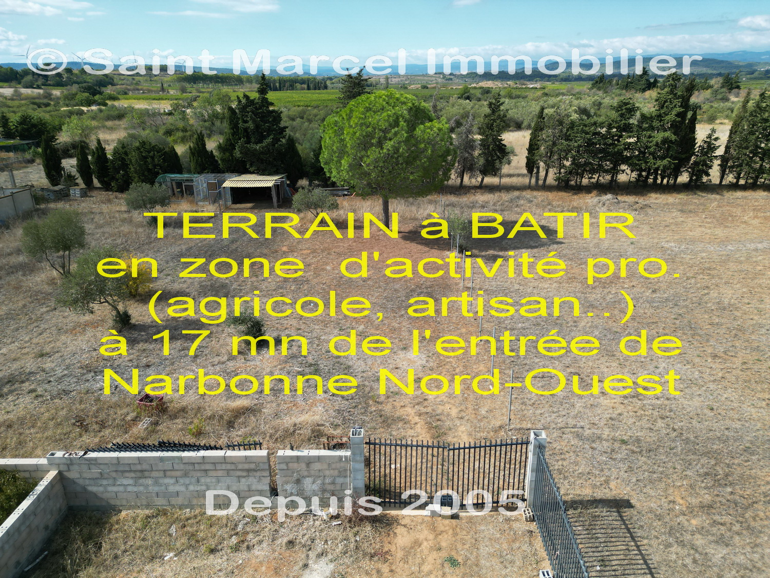 Terrain  - 4 348m² - NARBONNE