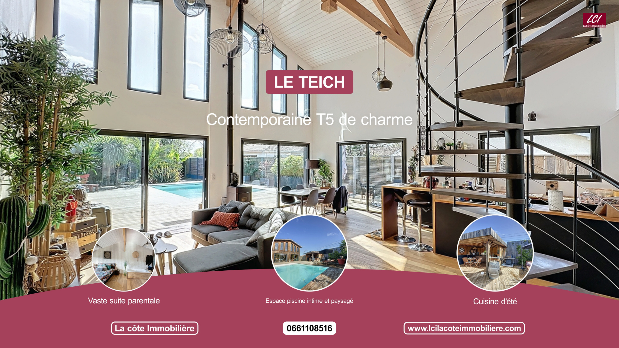 Maison 5 pièces - 142m² - LE TEICH