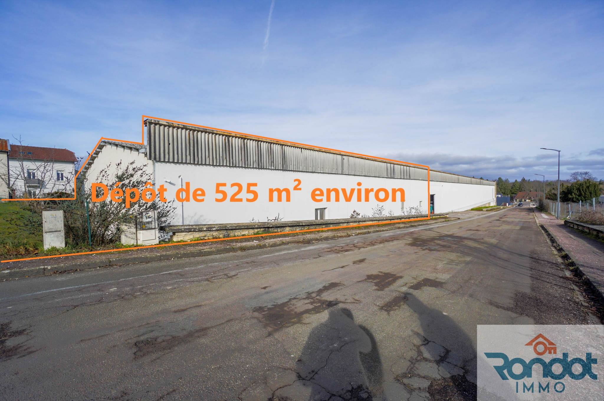 Local industriel  - 525m² - IS SUR TILLE