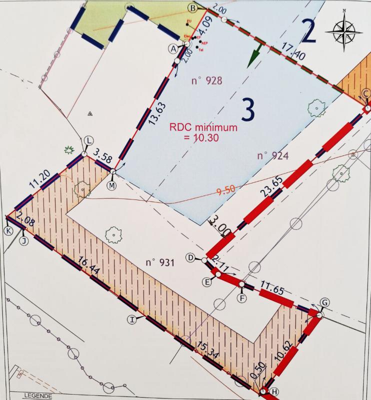 Terrain  - 671m² - CLIS