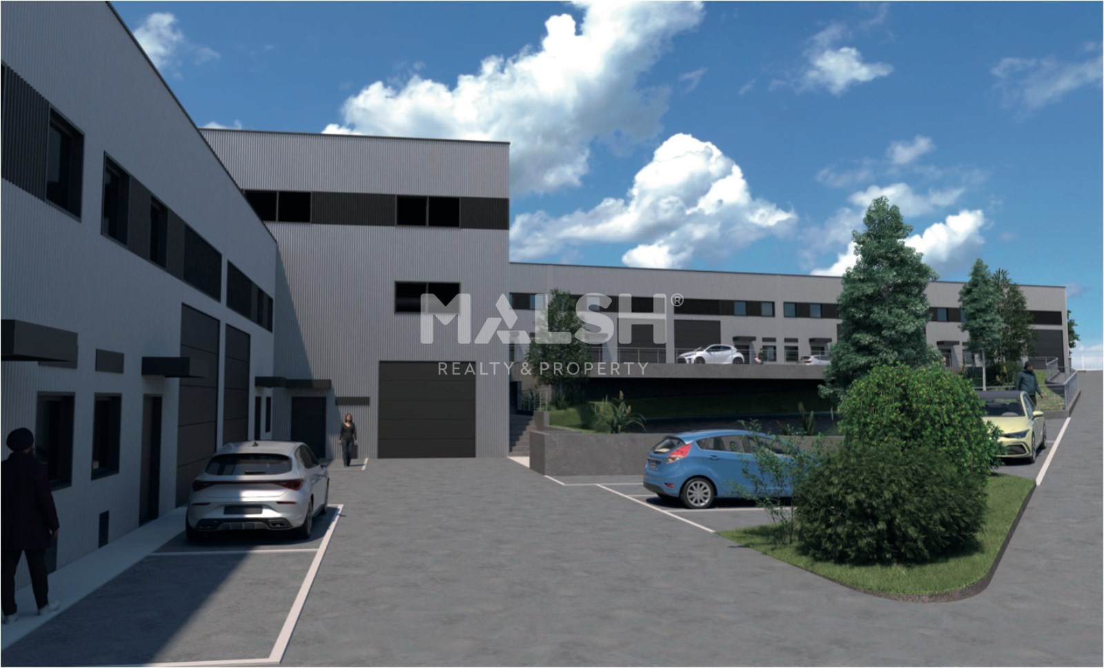 Local industriel  - 2 395m²