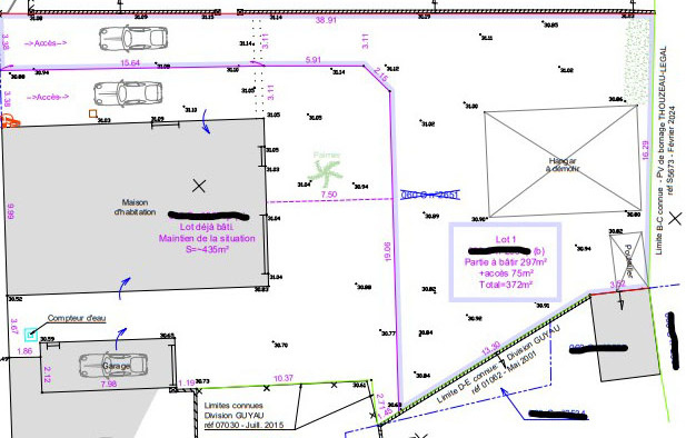 Terrain  - 370m² - LES SABLES D’OLONNE