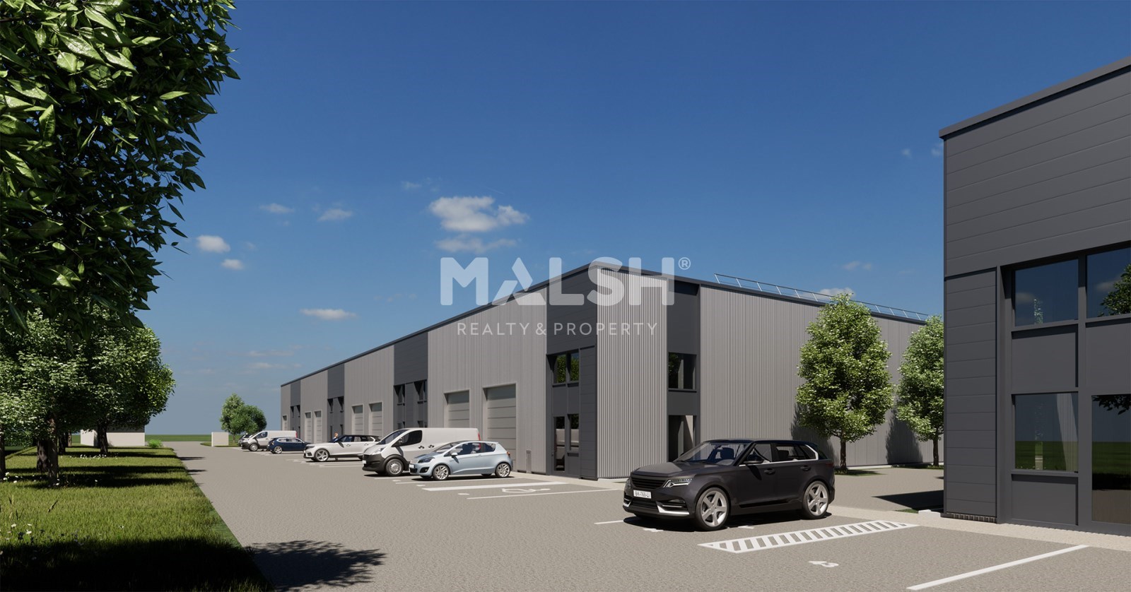 Local industriel  - 4 135m²