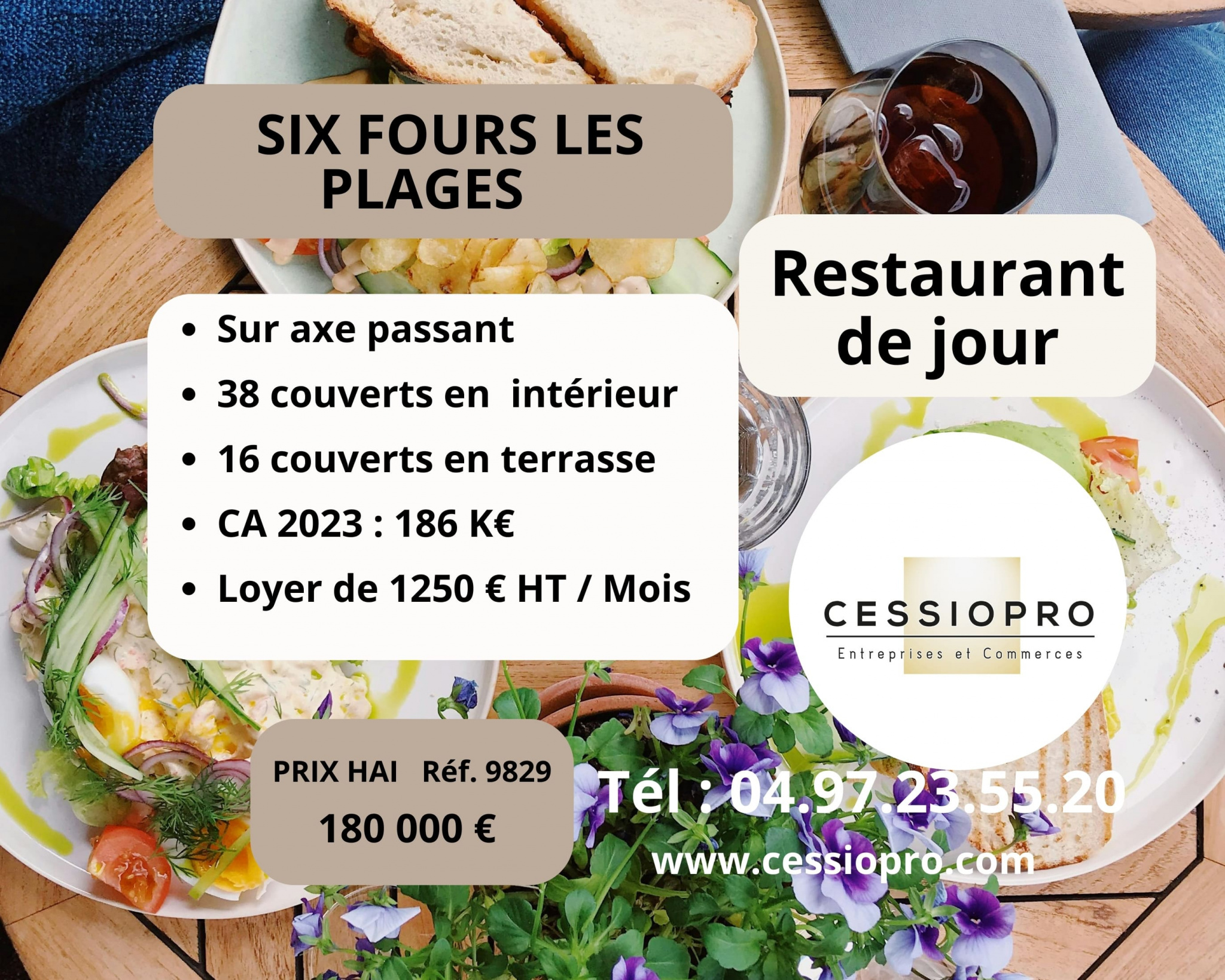 Fonds de commerce  - SIX FOURS LES PLAGES