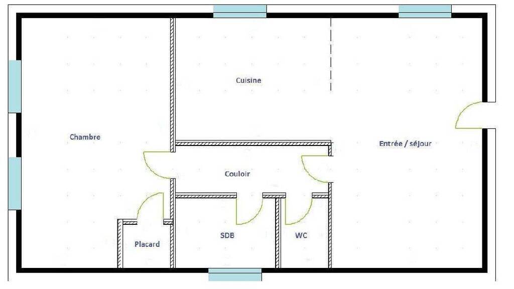 Appartement  - 42m² - AILLANT SUR THOLON