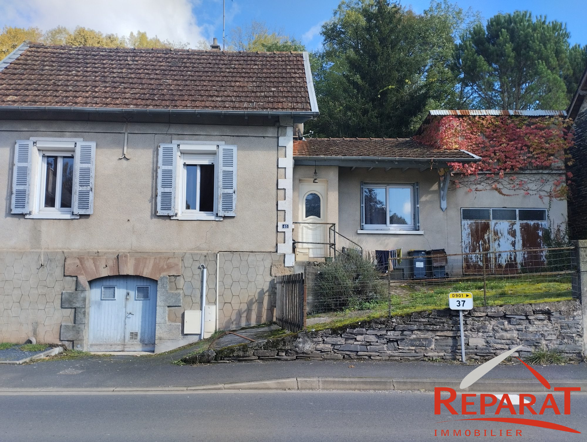 Maison 4 pièces - 85m² - OBJAT