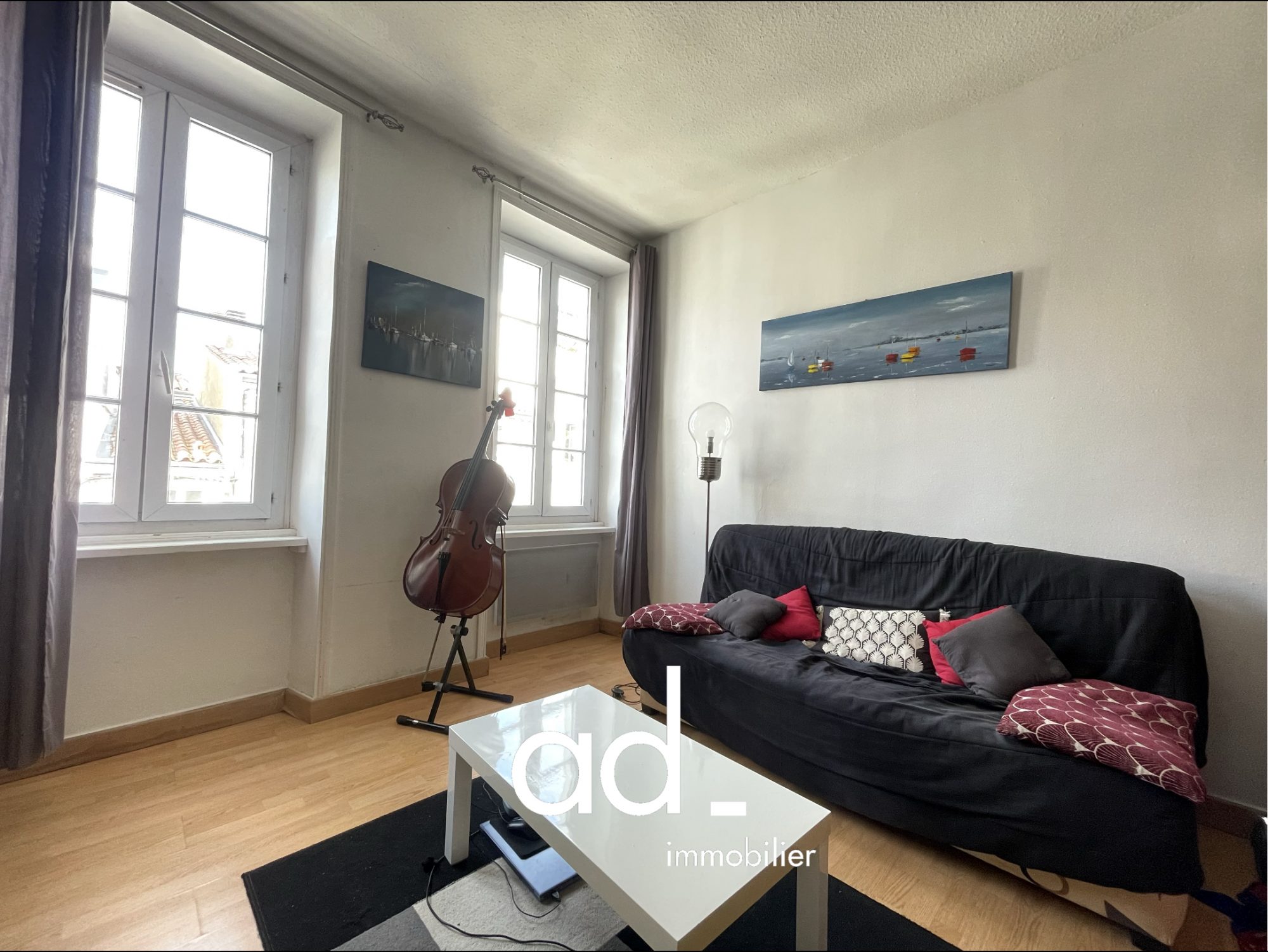 Appartement 2 pièces - 36m² - LA ROCHELLE