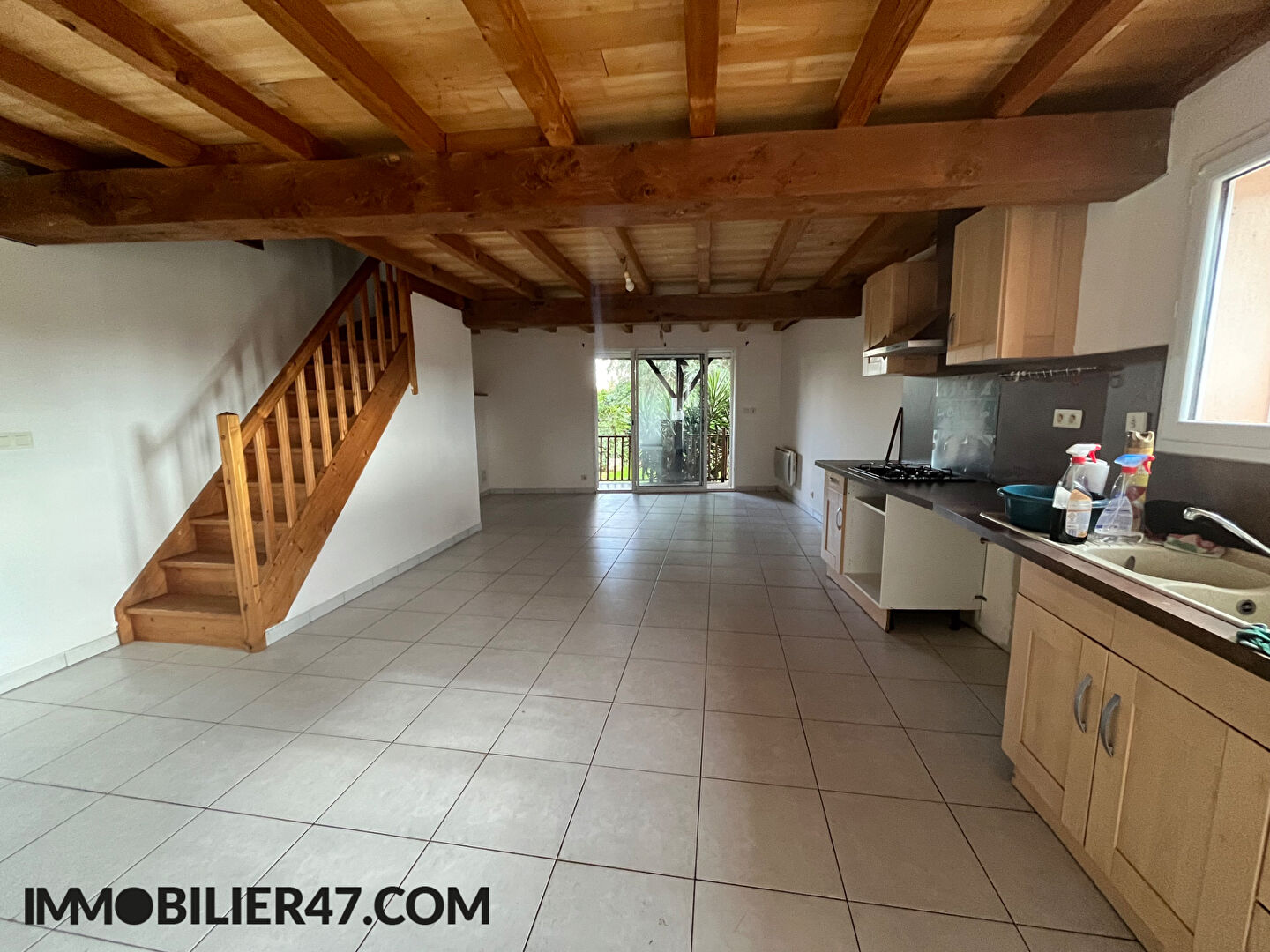 Maison 3 pièces - 67m² - CASTELMORON SUR LOT