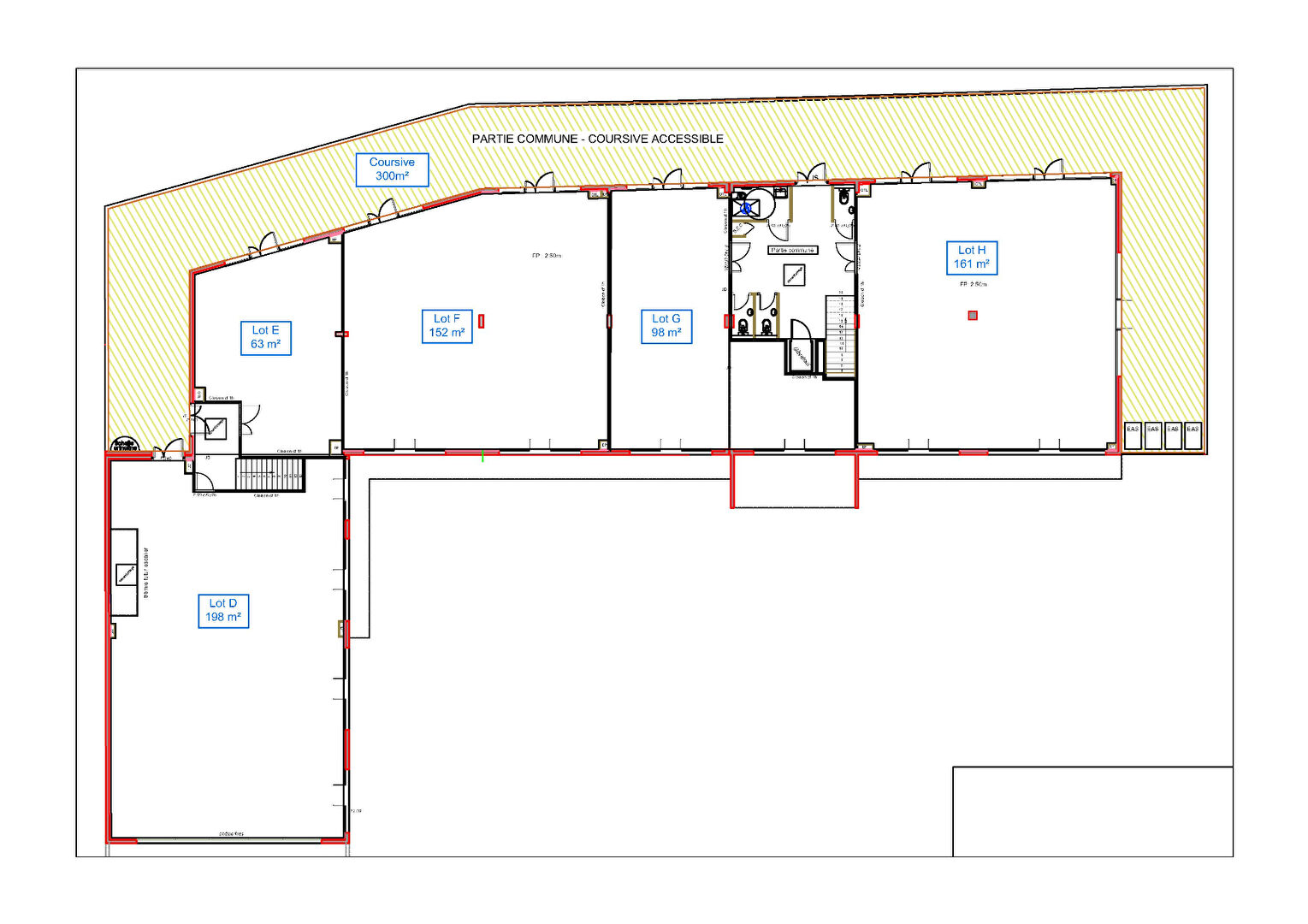 Local Professionnel  - 57m²