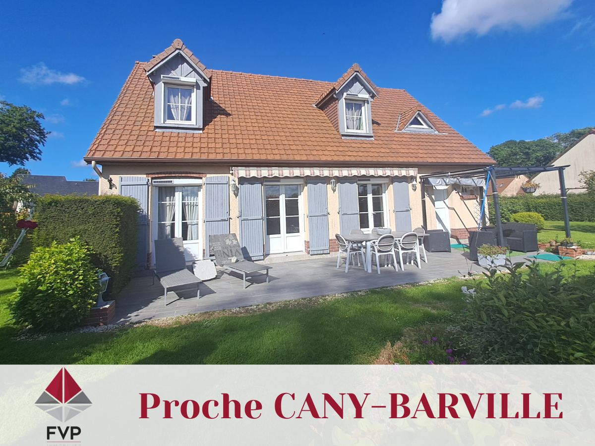 Maison 5 pièces - 97m² - CANY BARVILLE