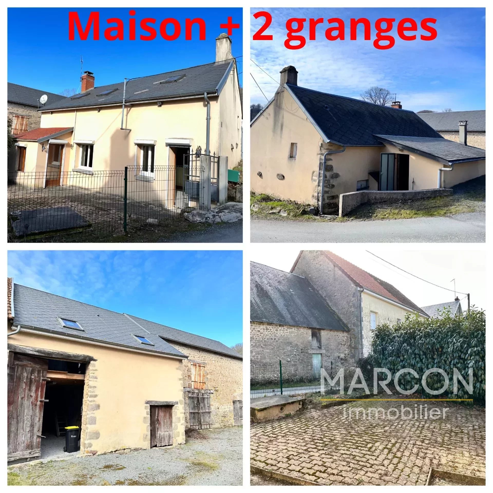 Maison 5 pièces - 95m² - ST SULPICE LE GUERETOIS