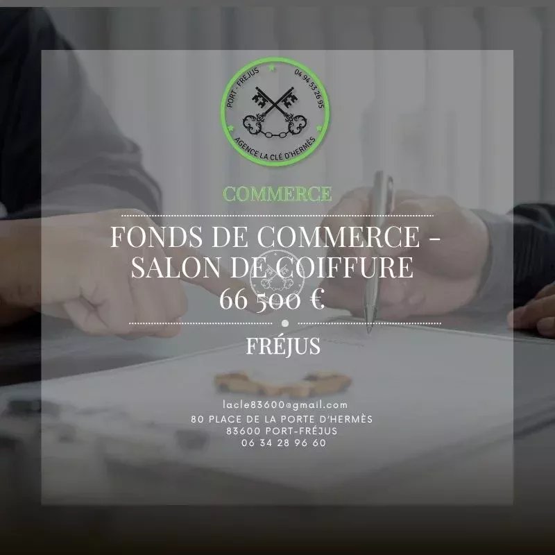 Fonds de commerce  - FREJUS