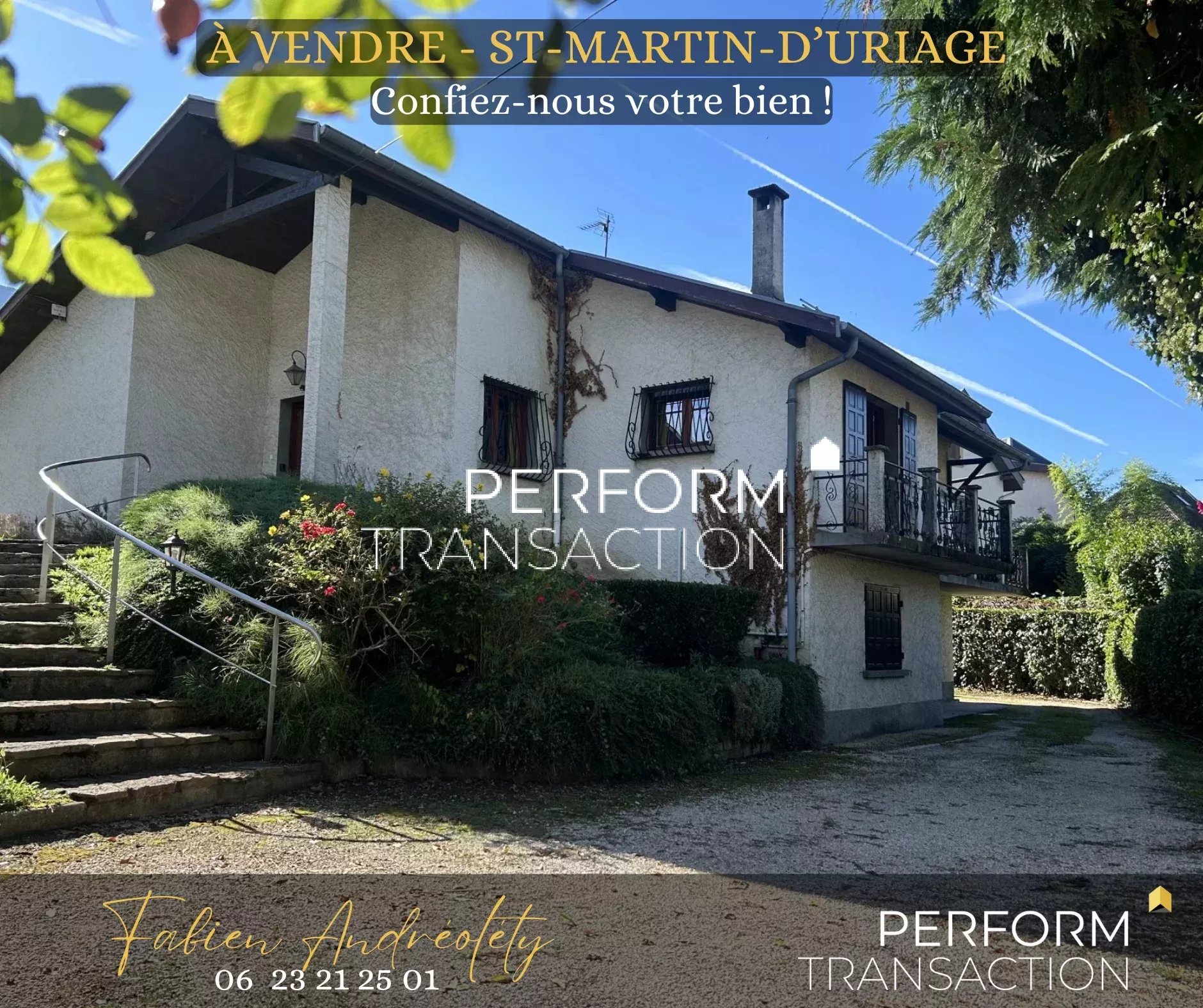 Maison 8 pièces - 224m² - ST MARTIN D URIAGE