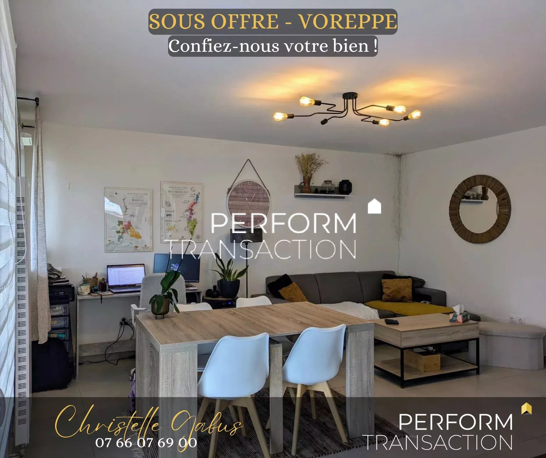 Appartement 3 pièces - 66m² - VOREPPE