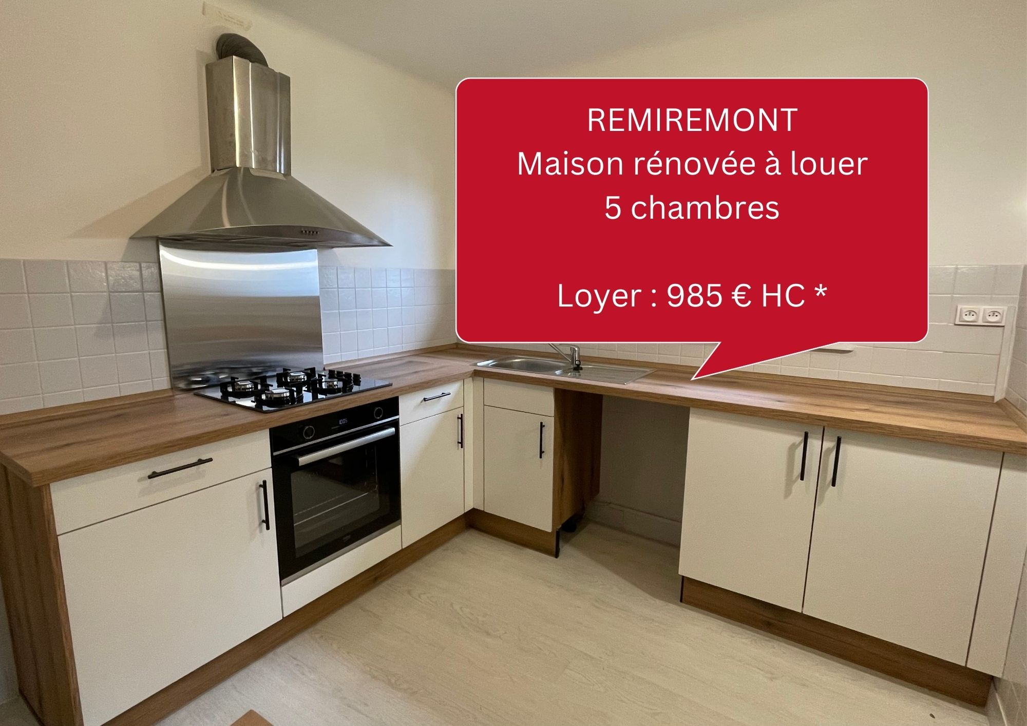 Maison 7 pièces - 120m² - REMIREMONT