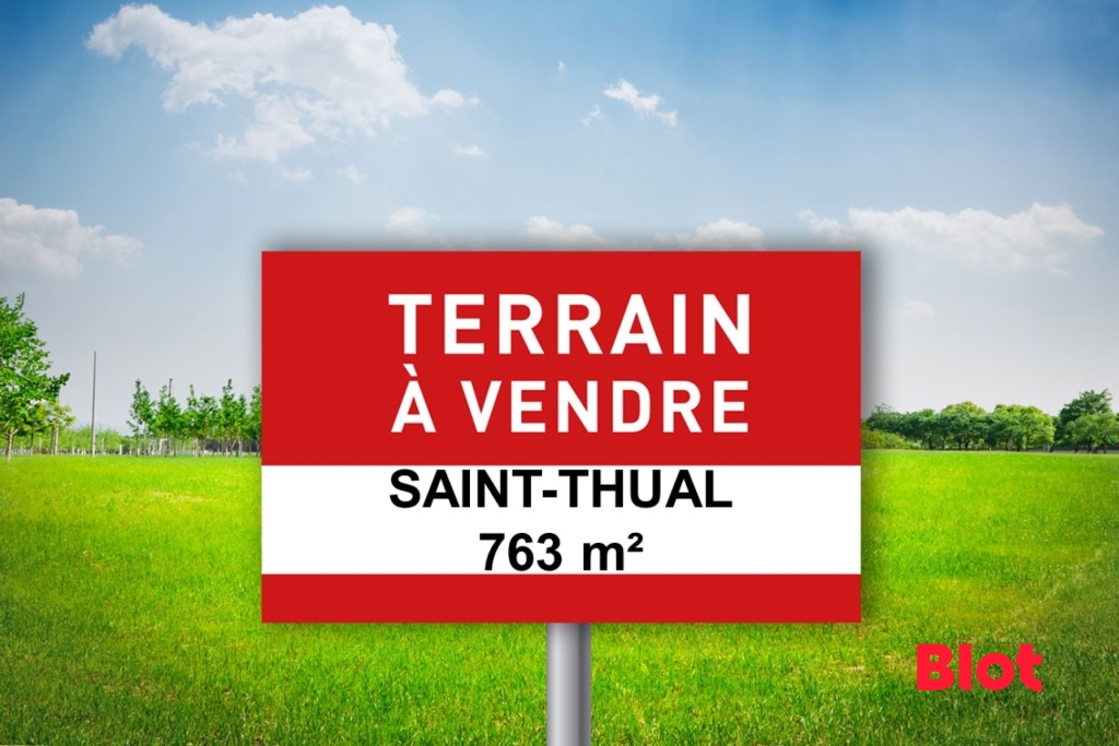 Terrain  - 763m² - ST THUAL