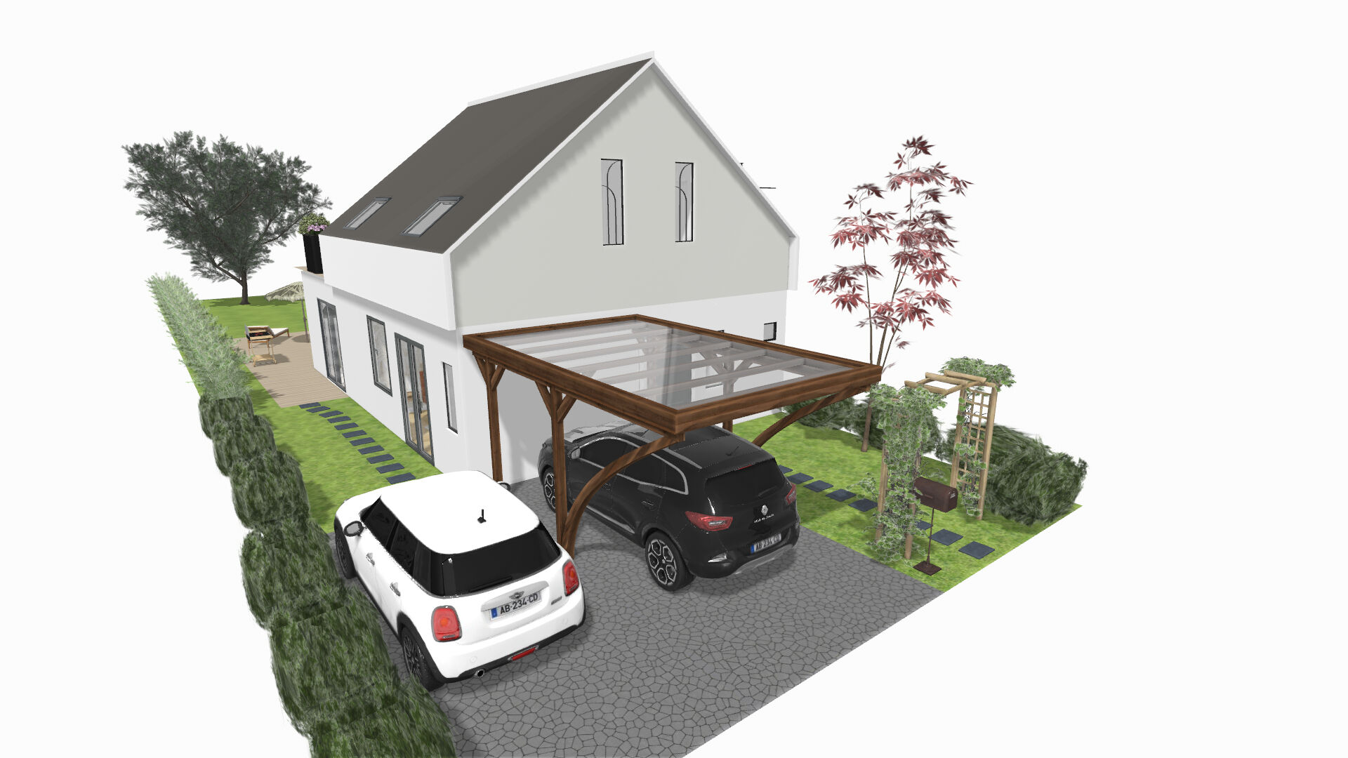 Terrain  - 295m² - ST JOACHIM