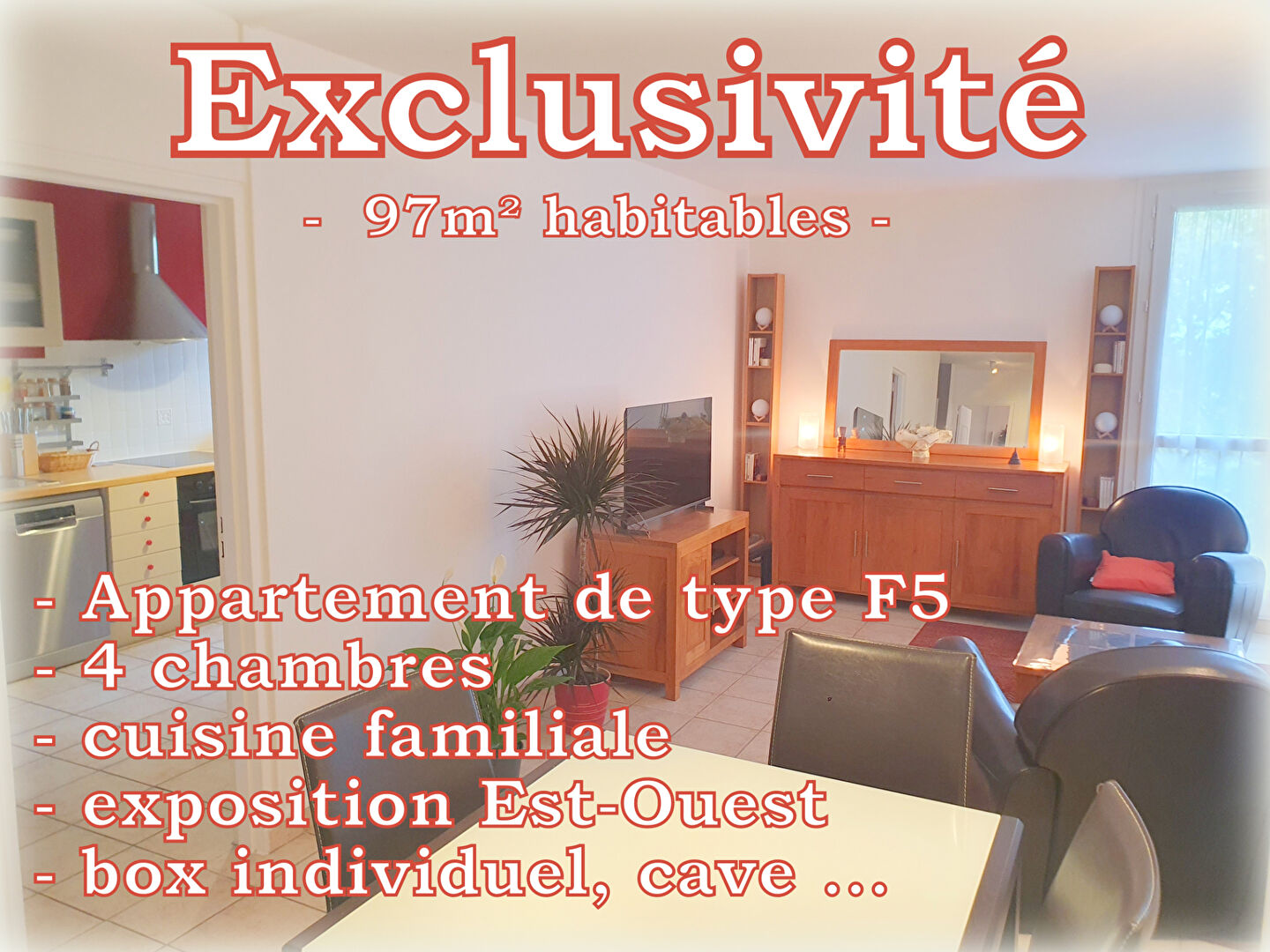 Appartement 5 pièces - 96m²