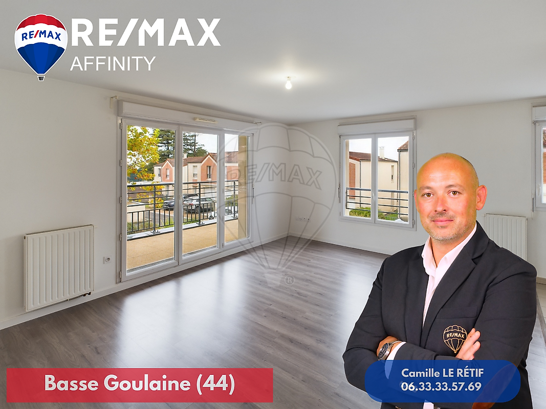 Appartement 3 pièces - 65m² - BASSE GOULAINE