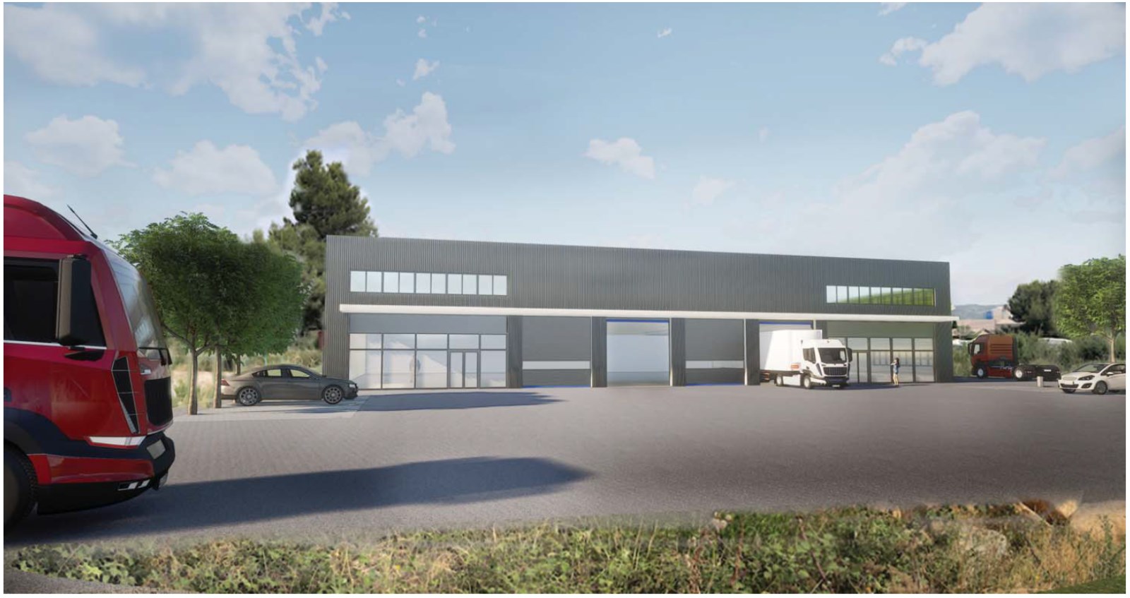 Local industriel  - 1 250m² - GARDANNE