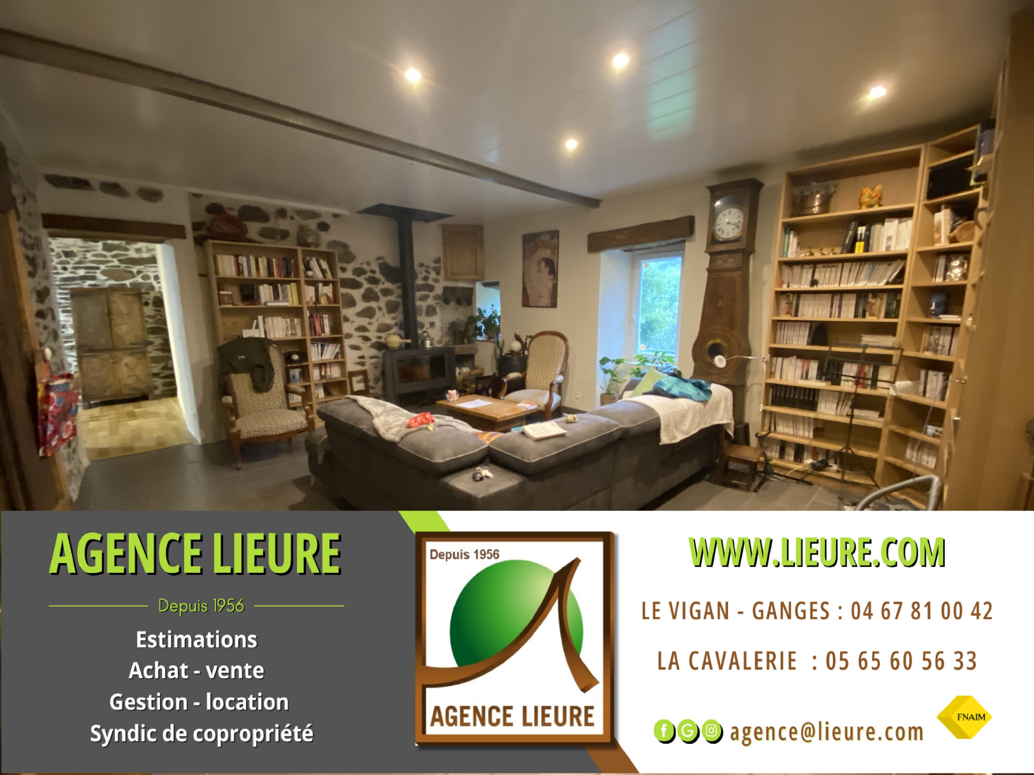 Maison 8 pièces - 172m² - AUMESSAS