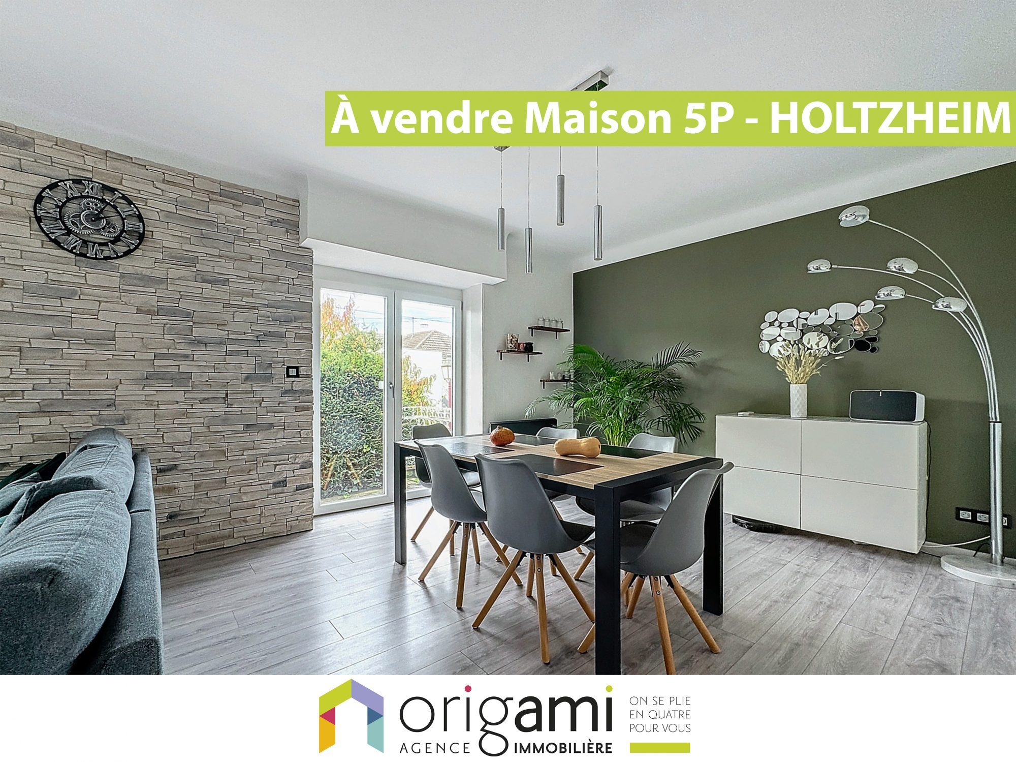 Maison 5 pièces - 94m² - HOLTZHEIM