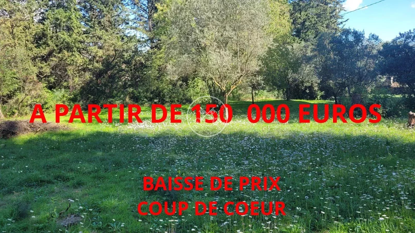 Terrain  - 1 334m² - DRAGUIGNAN